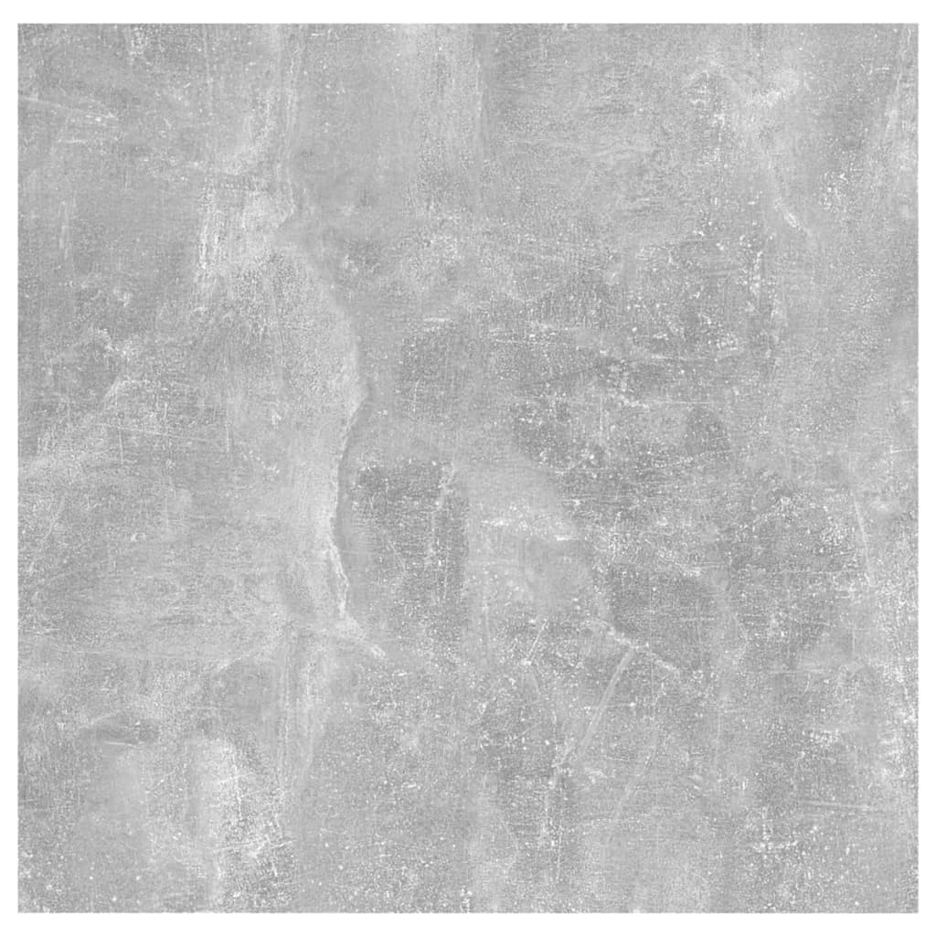 vidaXL Nočna omarica betonsko siva 30,5x30x30 cm iverna plošča