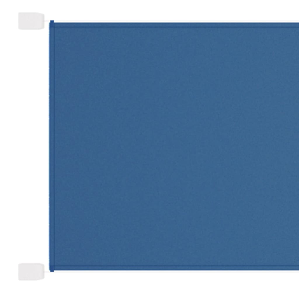 vidaXL Vertikalna markiza modra 100x270 cm tkanina oxford