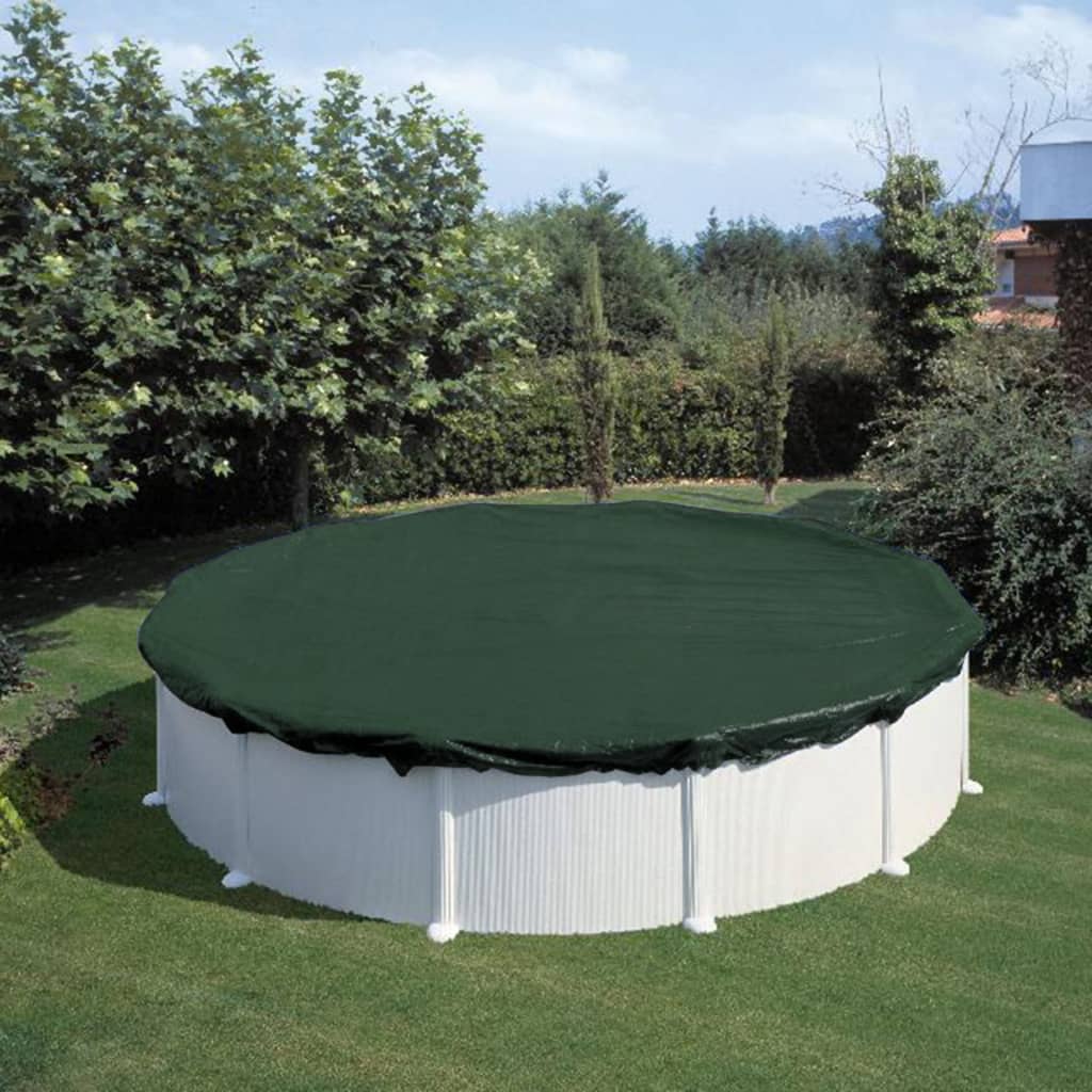 Summer Fun Zimsko pokrivalo za bazen okroglo 400-420 cm PVC zeleno