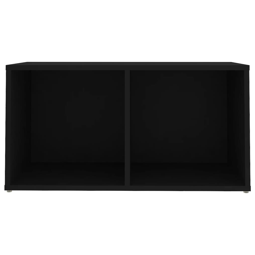 vidaXL TV omarice 2 kosa črne 72x35x36,5 cm iverna plošča