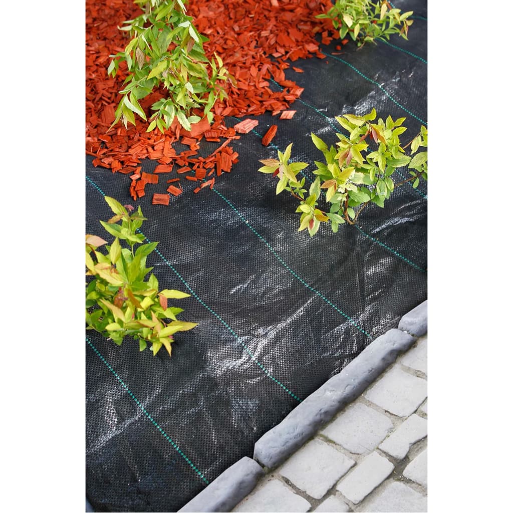 Nature Talna obloga proti plevelu 1x10 m črna