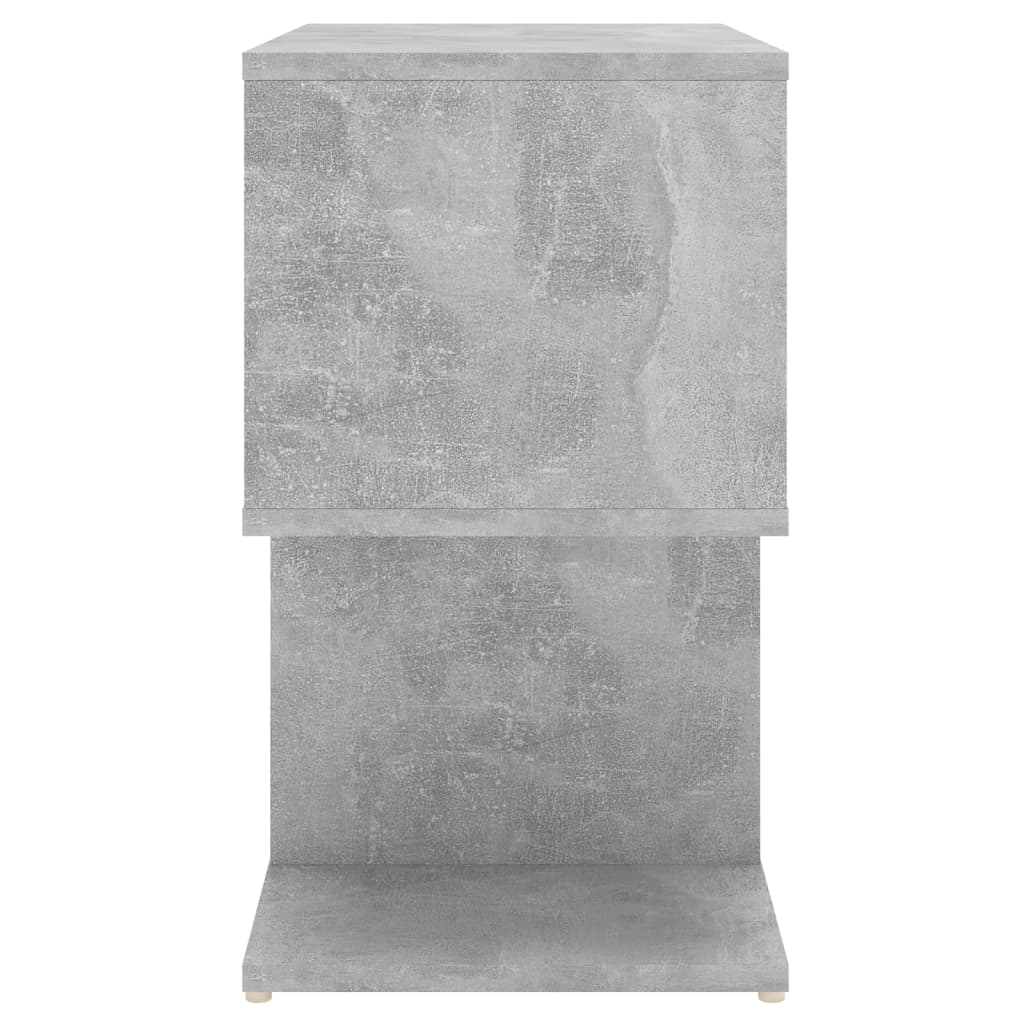 vidaXL Nočna omarica 2 kosa betonsko siva 50x30x51,5 cm iverna plošča