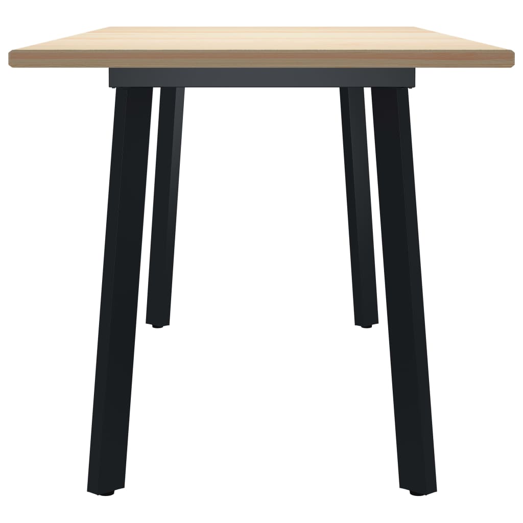 vidaXL Jedilna miza 180x90x76 cm borovina
