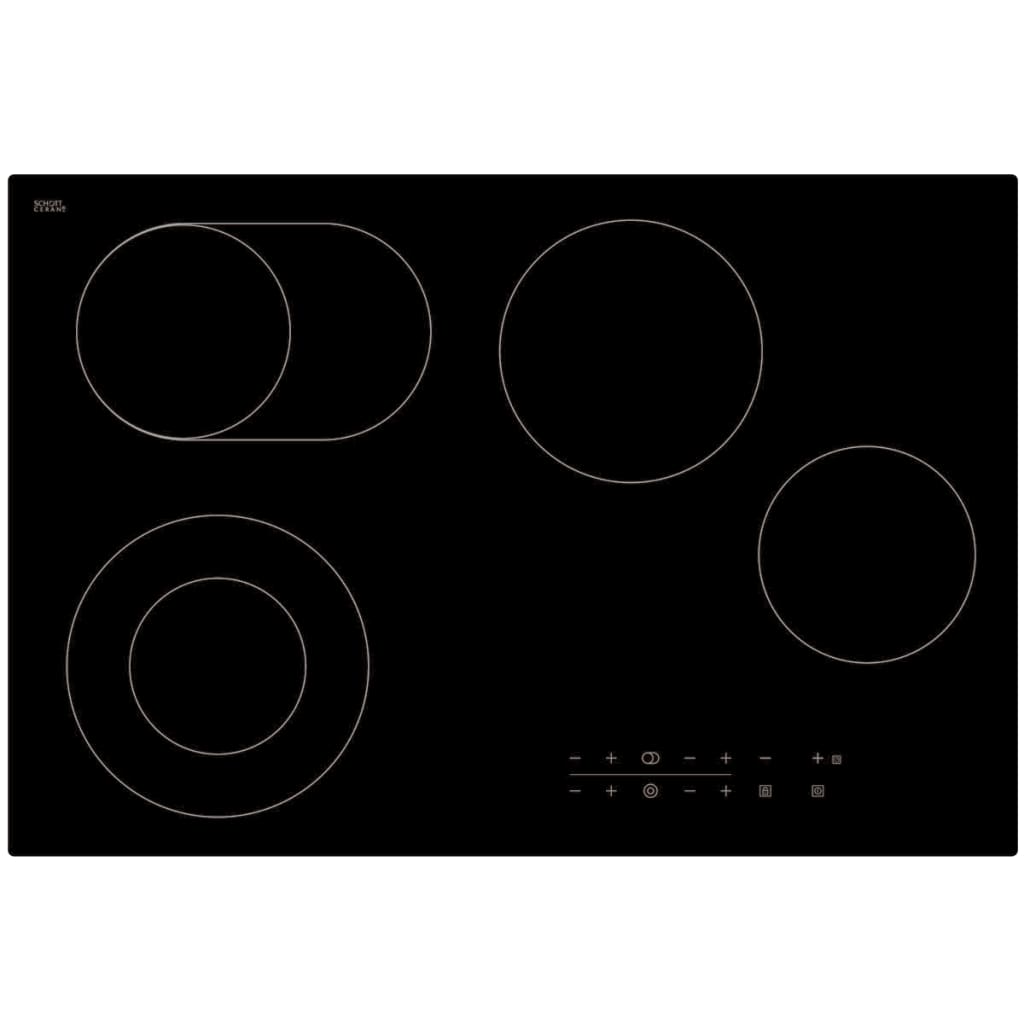 6500-7800 W Schott steklokeramična kuhalna plošča