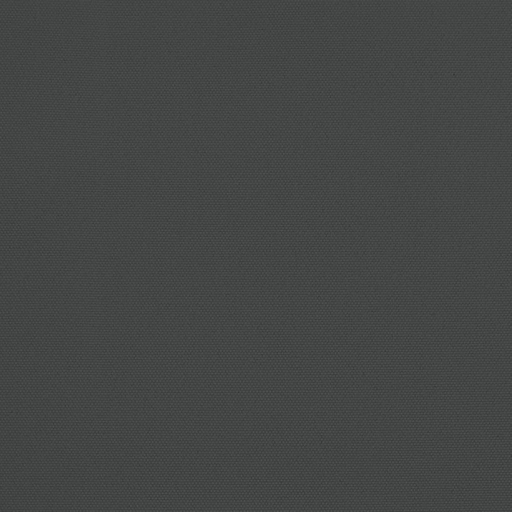 vidaXL Zunanji senčnik s kovinskim drogom 300 cm antracitne barve