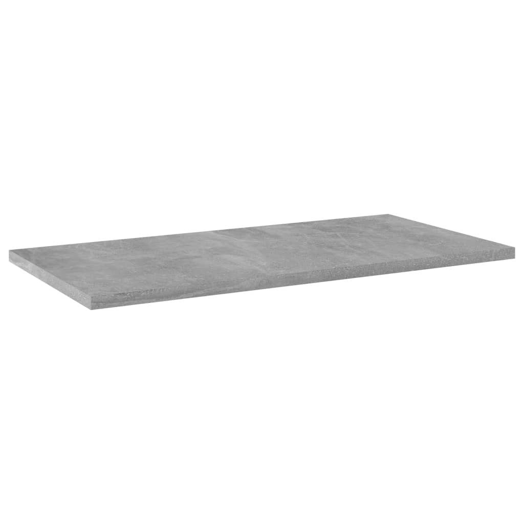vidaXL Dodatne police za omaro 4 kosi betonsko sive 60x30x1,5 cm