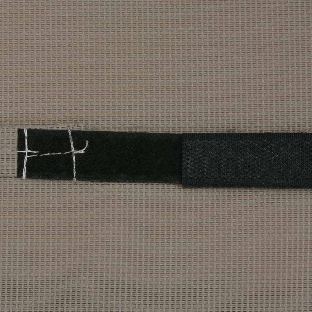 vidaXL Vzglavnik za ležalnik taupe 40x7,5x15 cm iz tekstila