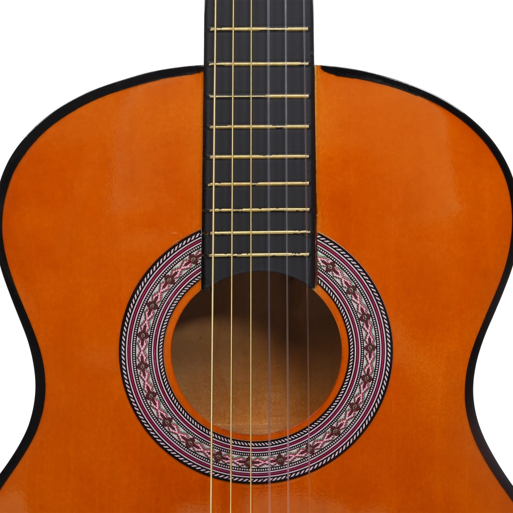 vidaXL Klasična kitara za začetnike s torbo 3/4 36"