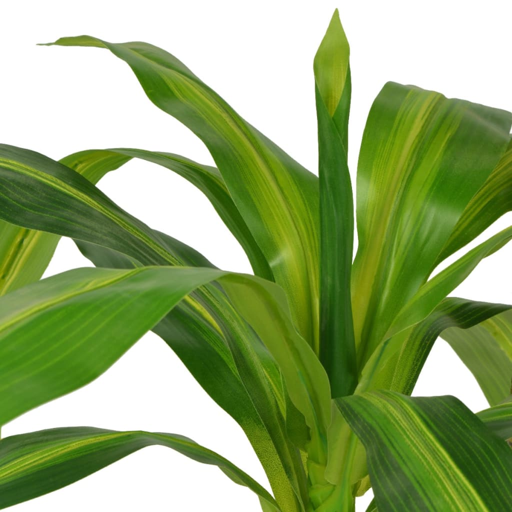 vidaXL Umetna rastlina dracena v loncu 100 cm zelene barve