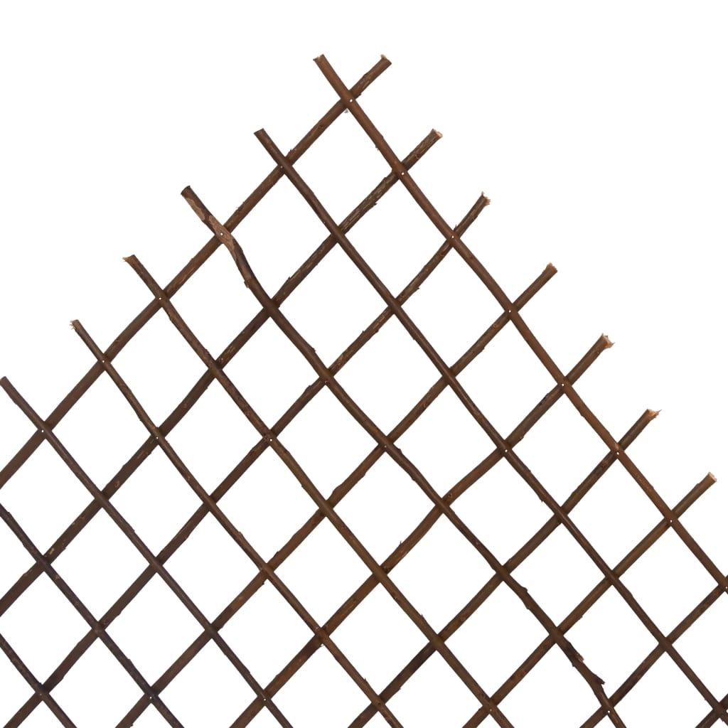 vidaXL Vrtna mrežna ograja 5 kosov 170x105 cm vrba