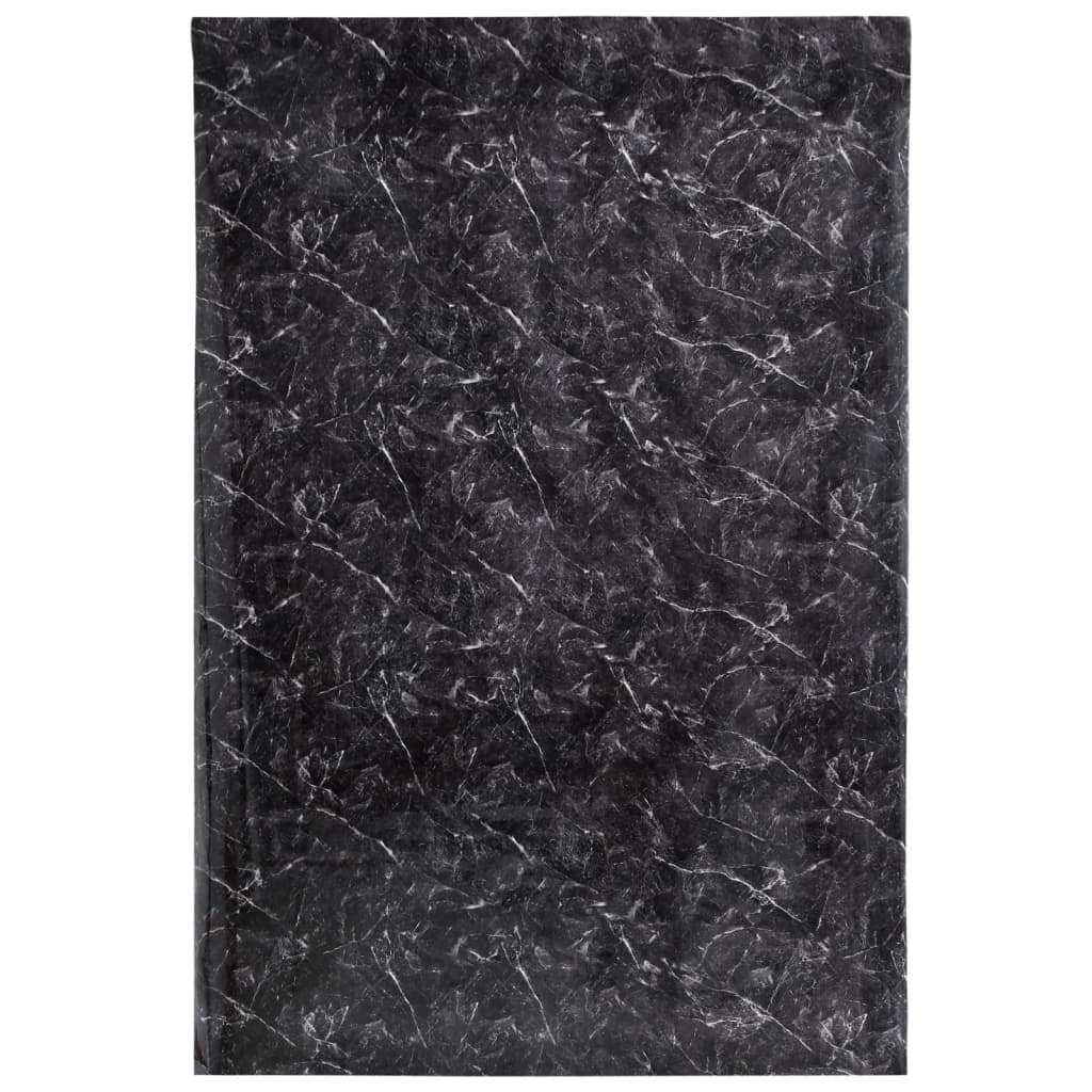 vidaXL Nalepke za pohištvo samolepilna marmor črna 90x500 cm PVC