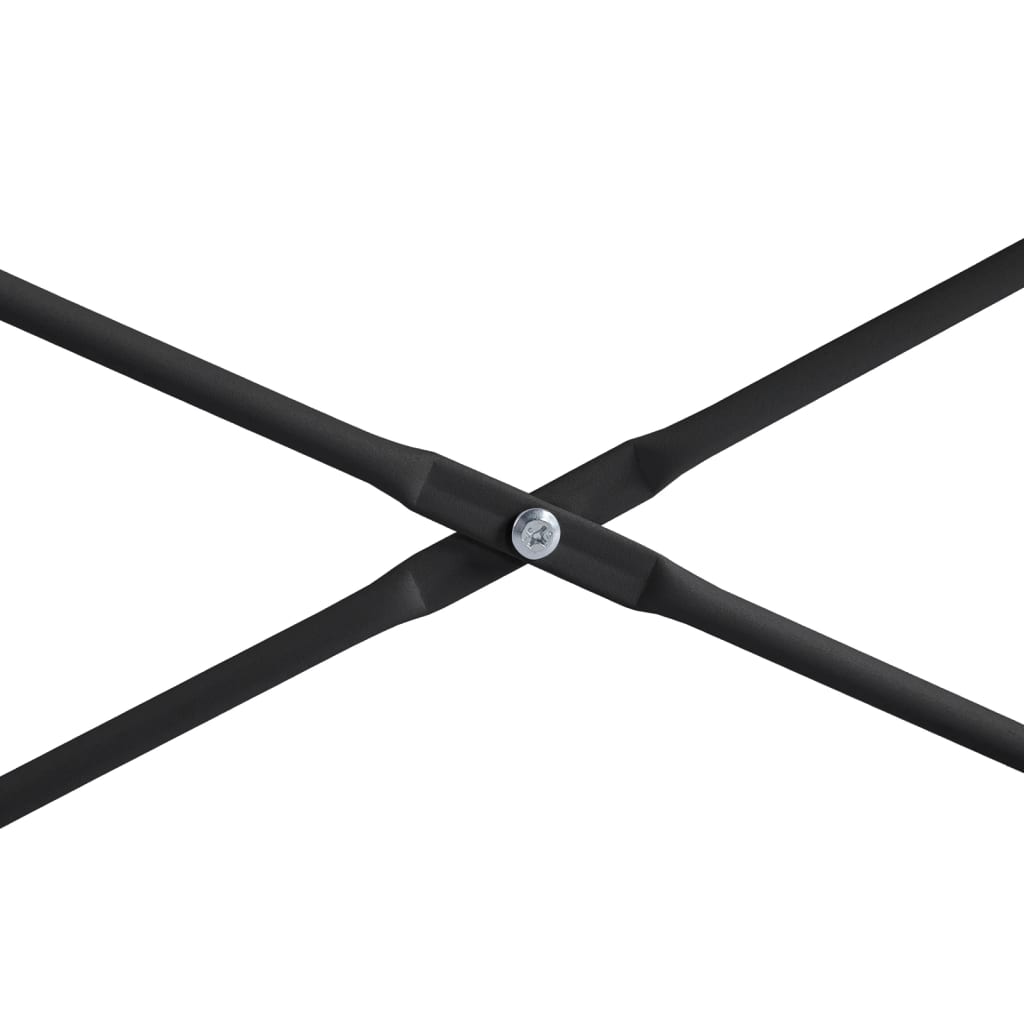 vidaXL Računalniška miza črna in hrast 110x60x70 cm iverna plošča