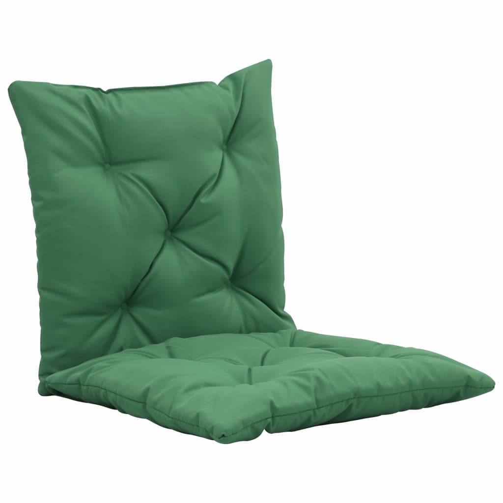 vidaXL Blazine za gugalni stol 2 kosa zelene 50 cm