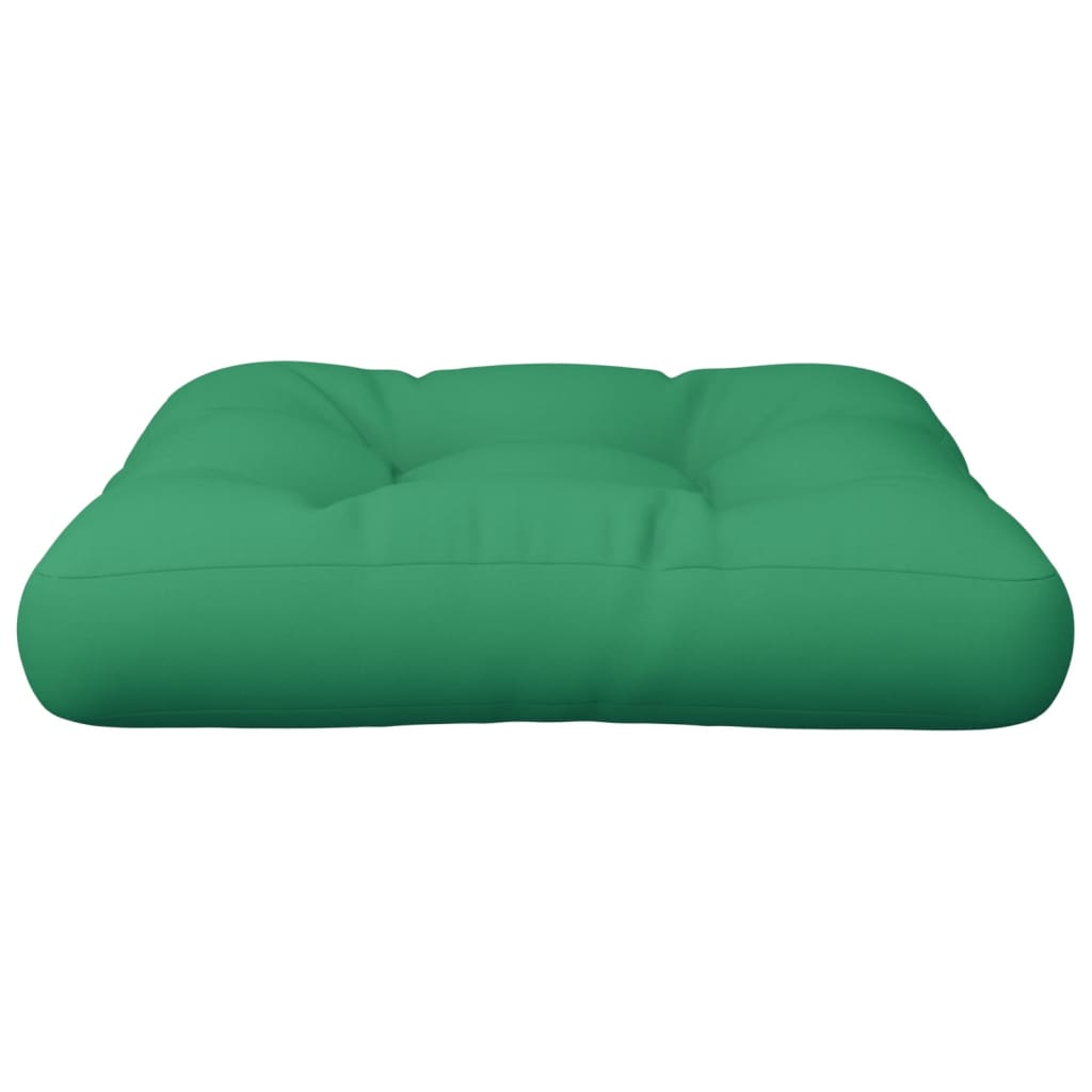 vidaXL Blazina za kavč iz palet zelena 60x60x12 cm