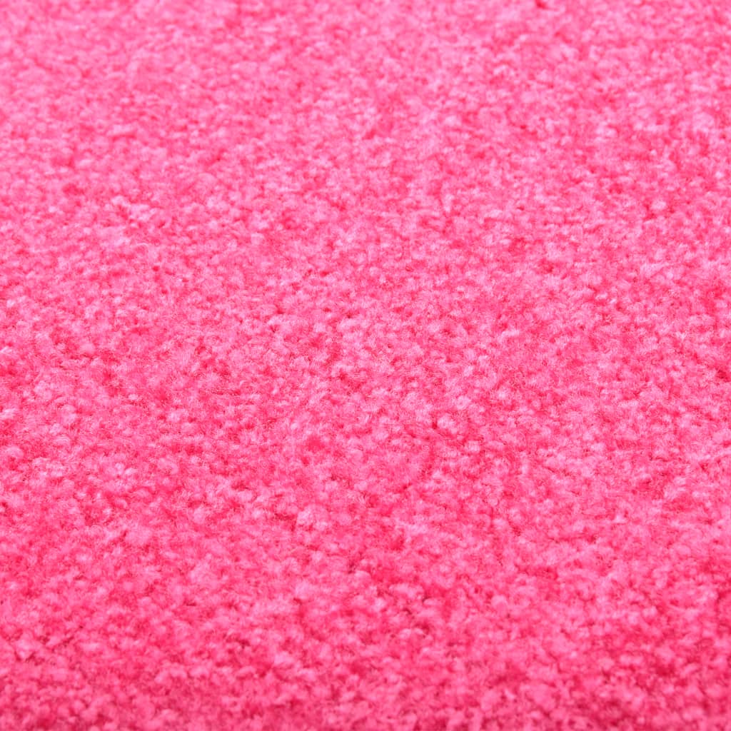 vidaXL Pralni predpražnik roza 120x180 cm