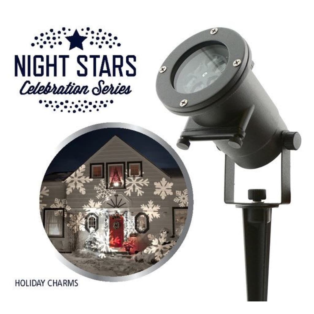Night Stars LED svetilka Holiday Charms 6 vzorcev 12 W NIS004