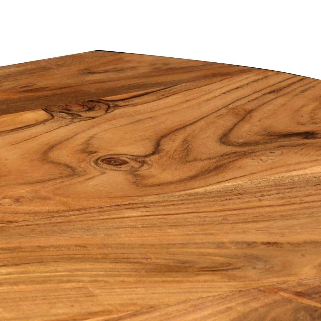 vidaXL Pisalna miza iz trdnega akacijevega lesa 120x50x77 cm