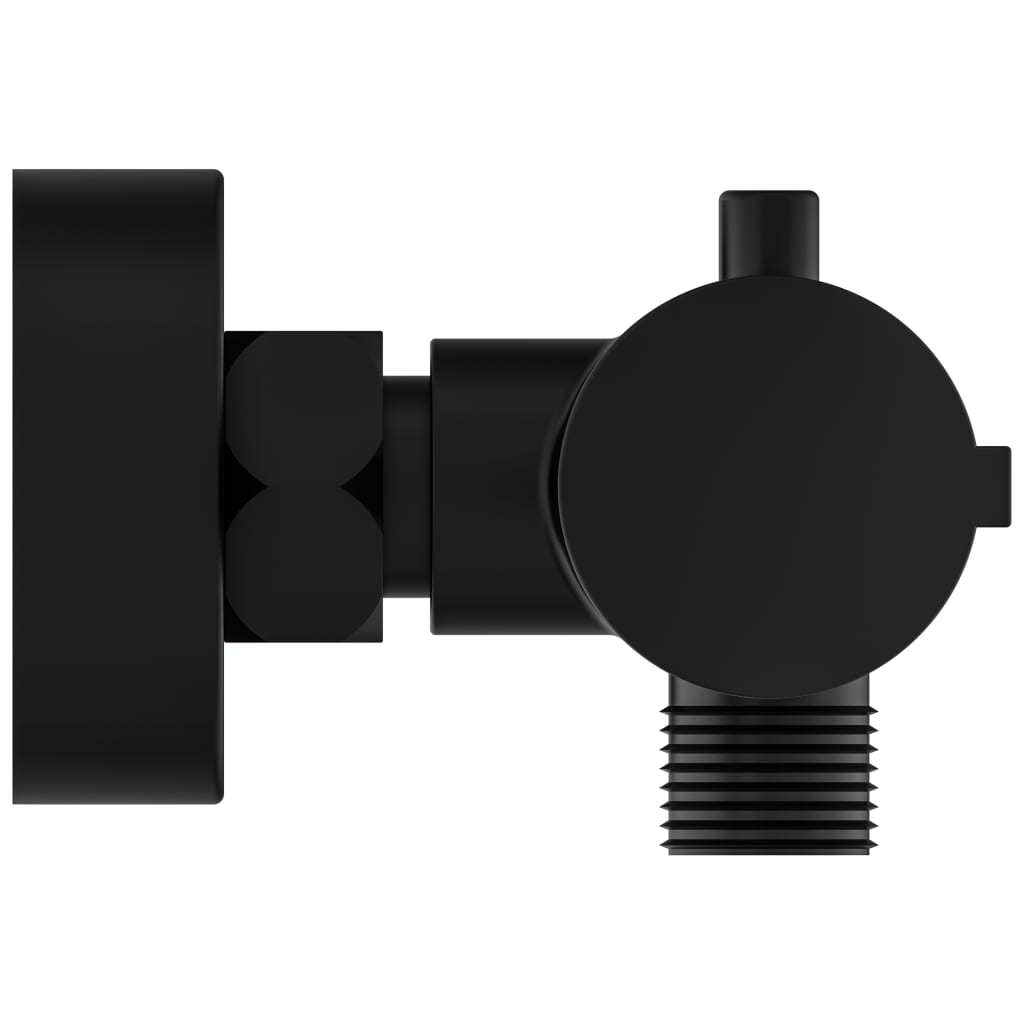 SCHÜTTE Termostatska mešalna armatura za tuš LONDON 5,5 cm mat črna