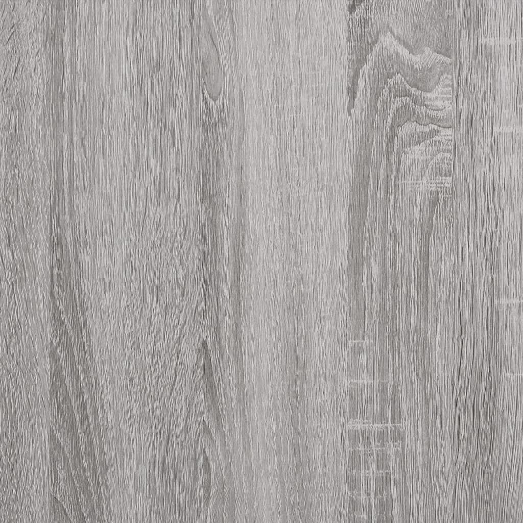 vidaXL Voziček za pisalno mizo siva sonoma 60x45x60 cm inženirski les