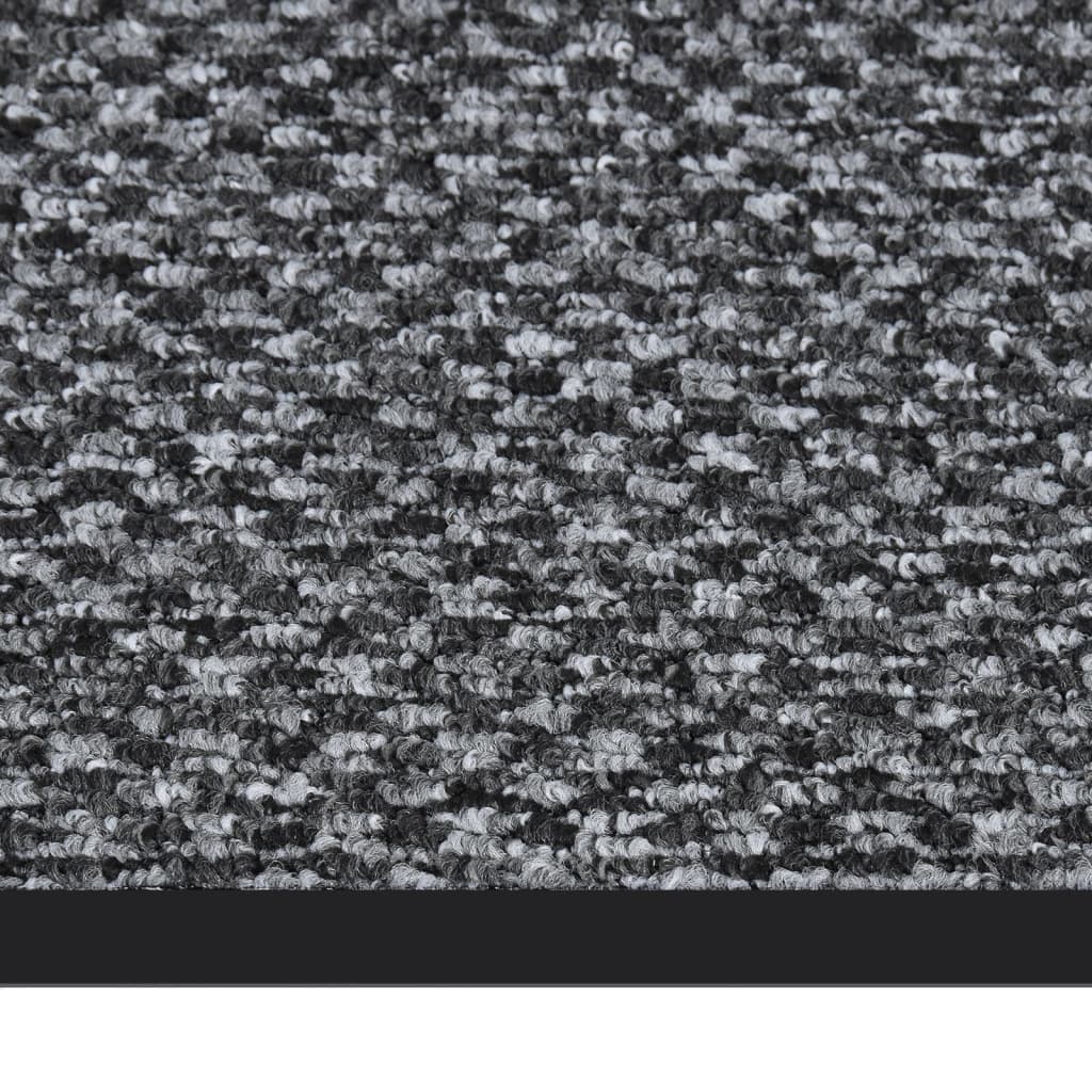 vidaXL Predpražnik siv 90x150 cm