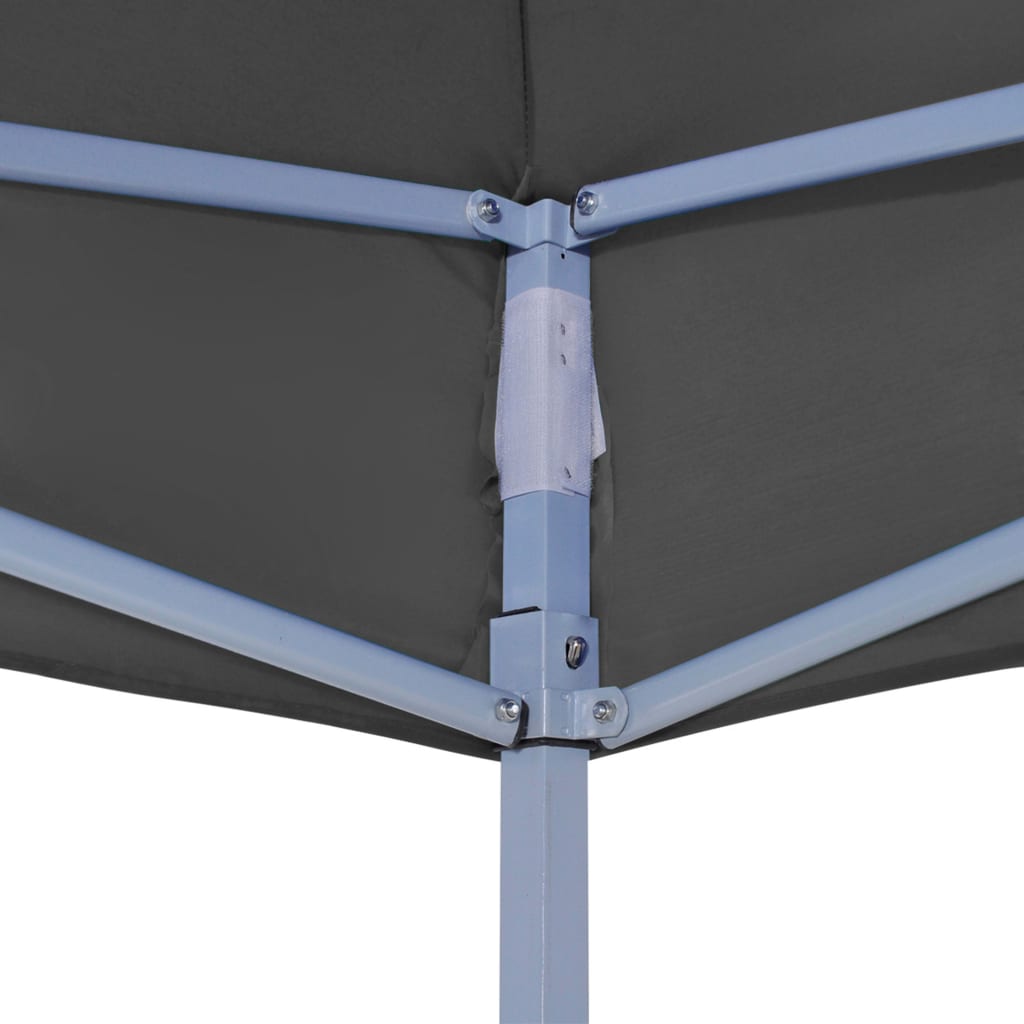 vidaXL Streha za vrtni šotor 4x3 m antracit 270 g/m²