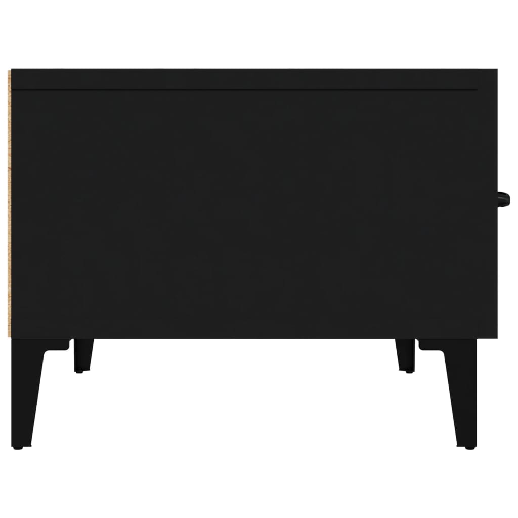 vidaXL TV omarica črna 150x34,5x30 cm konstruiran les