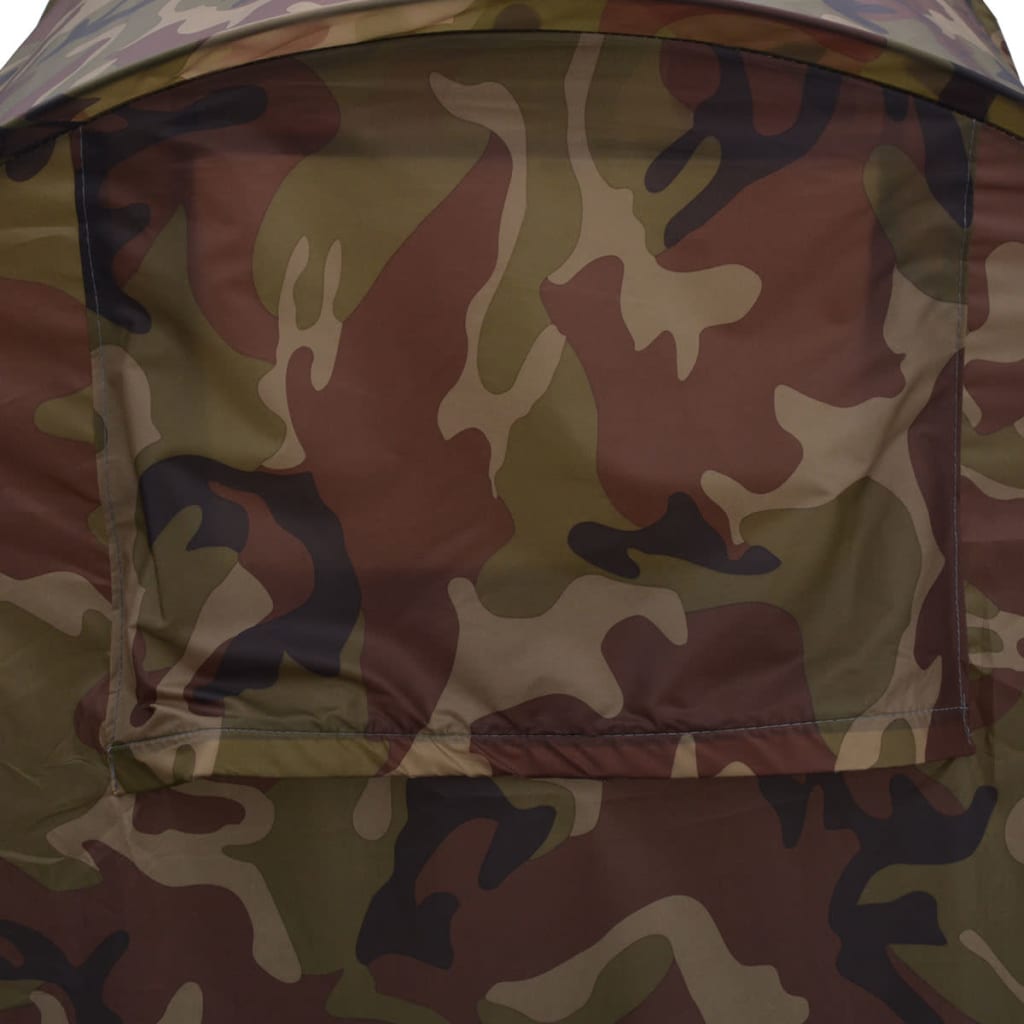 vidaXL Pop-up šotor za 2 osebi kamuflažne barve