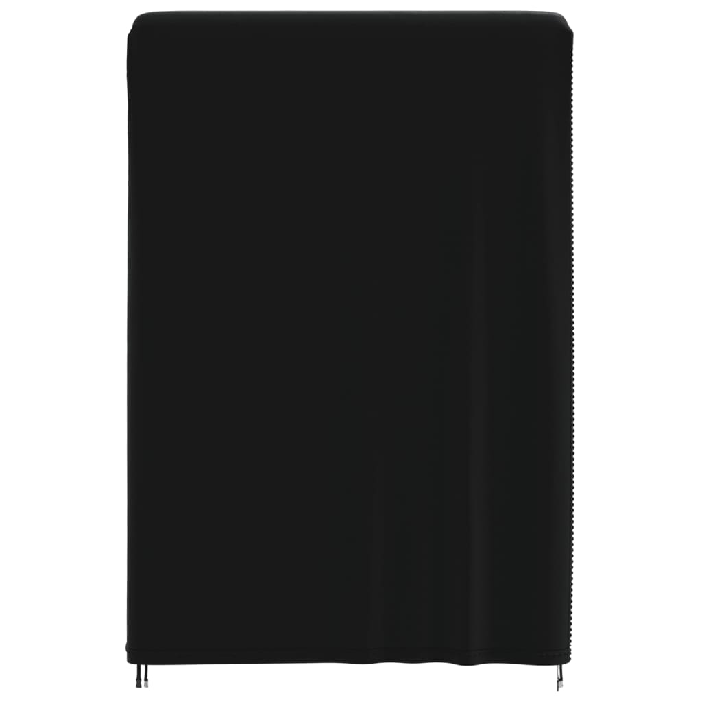 vidaXL Pokrivalo za vrtno pohištvo črno 220x135x170 cm 420D oxford