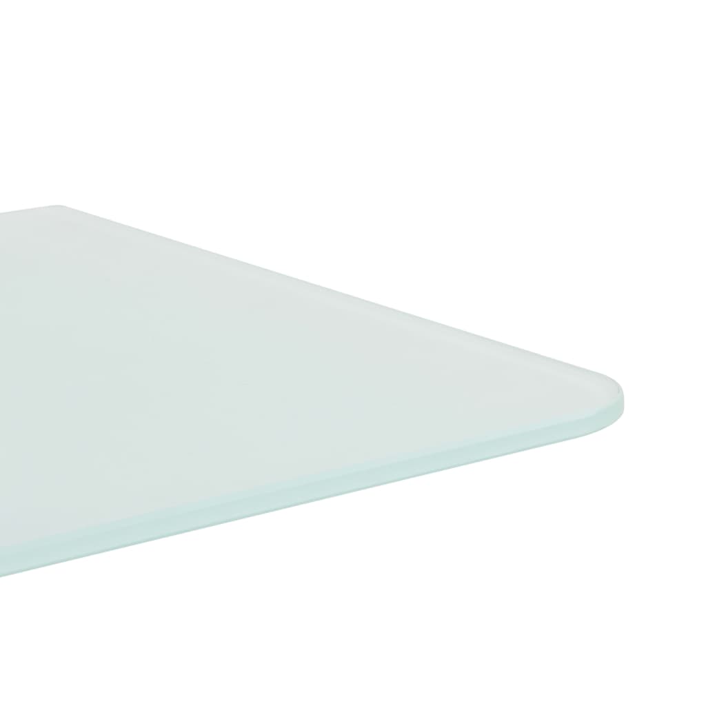 vidaXL Stenska pregrada za pisoar 90x40 cm kaljeno steklo