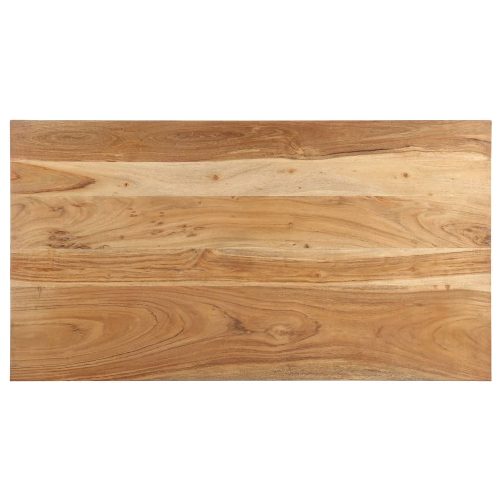 vidaXL Klubska mizica 110x60x35 cm trden akacijev les