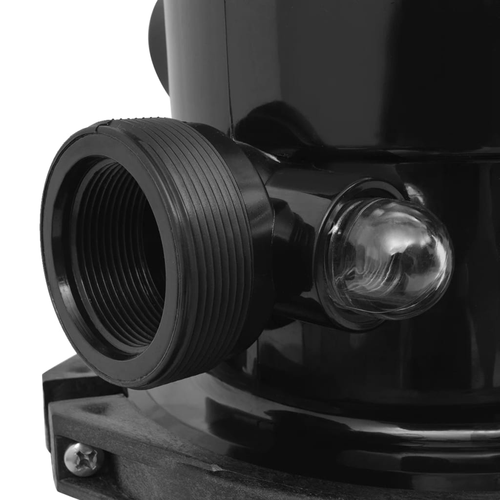 vidaXL Bazenski peščeni filter s 6-pozicijskim ventilom moder 460 mm
