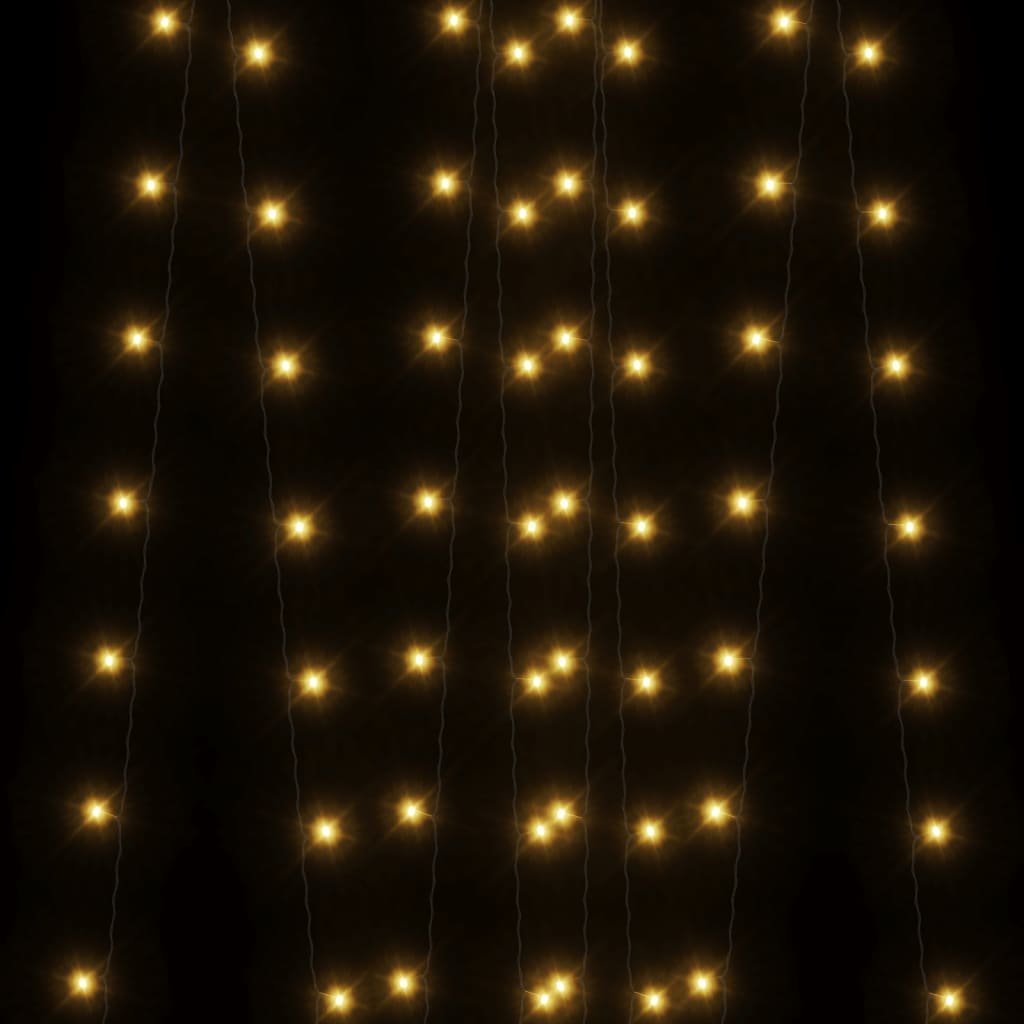 vidaXL Solarne svetlobne verige 2 kosa 2x200 LED lučk toplo bele