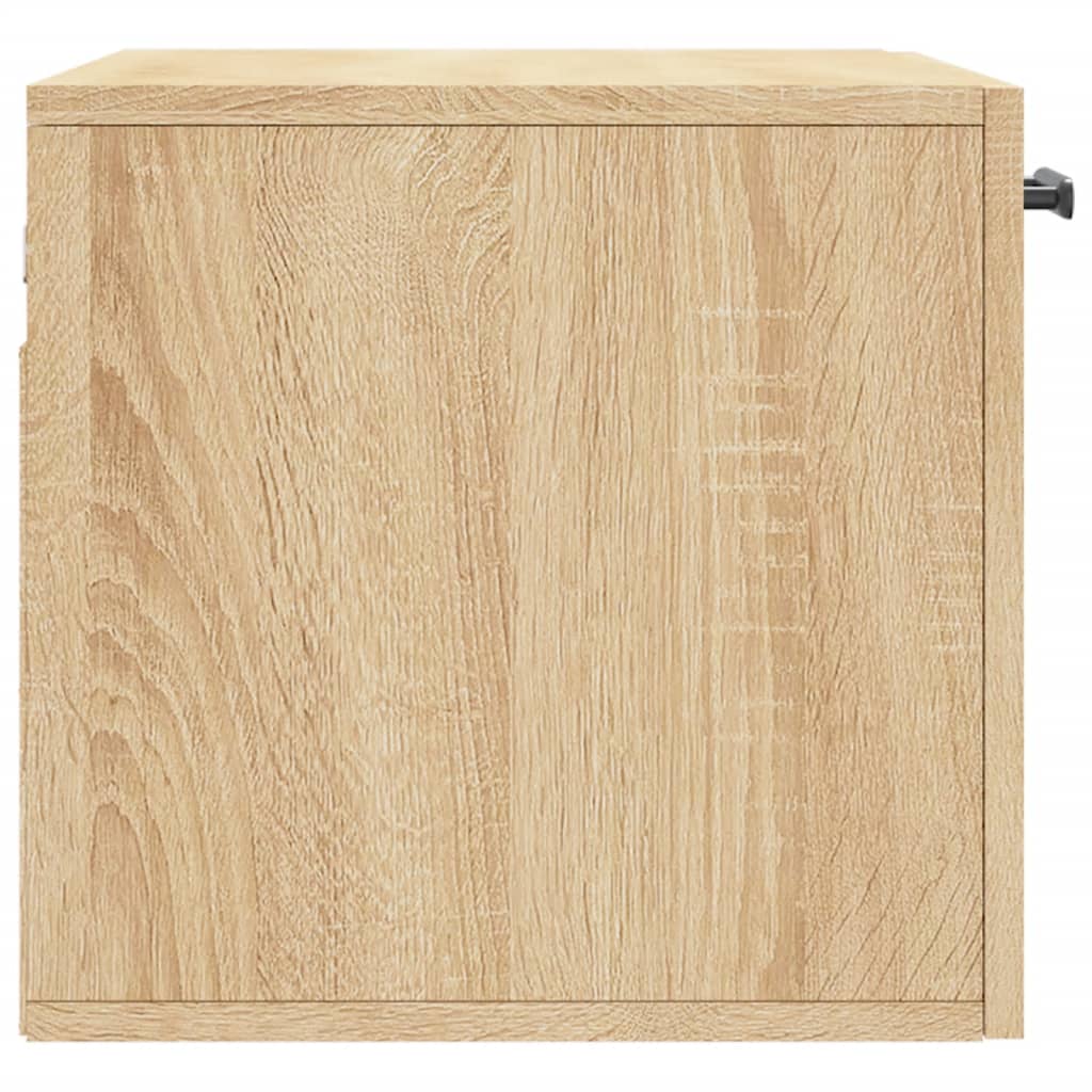 vidaXL Stenska omarica sonoma hrast 60x36,5x35 cm inženirski les
