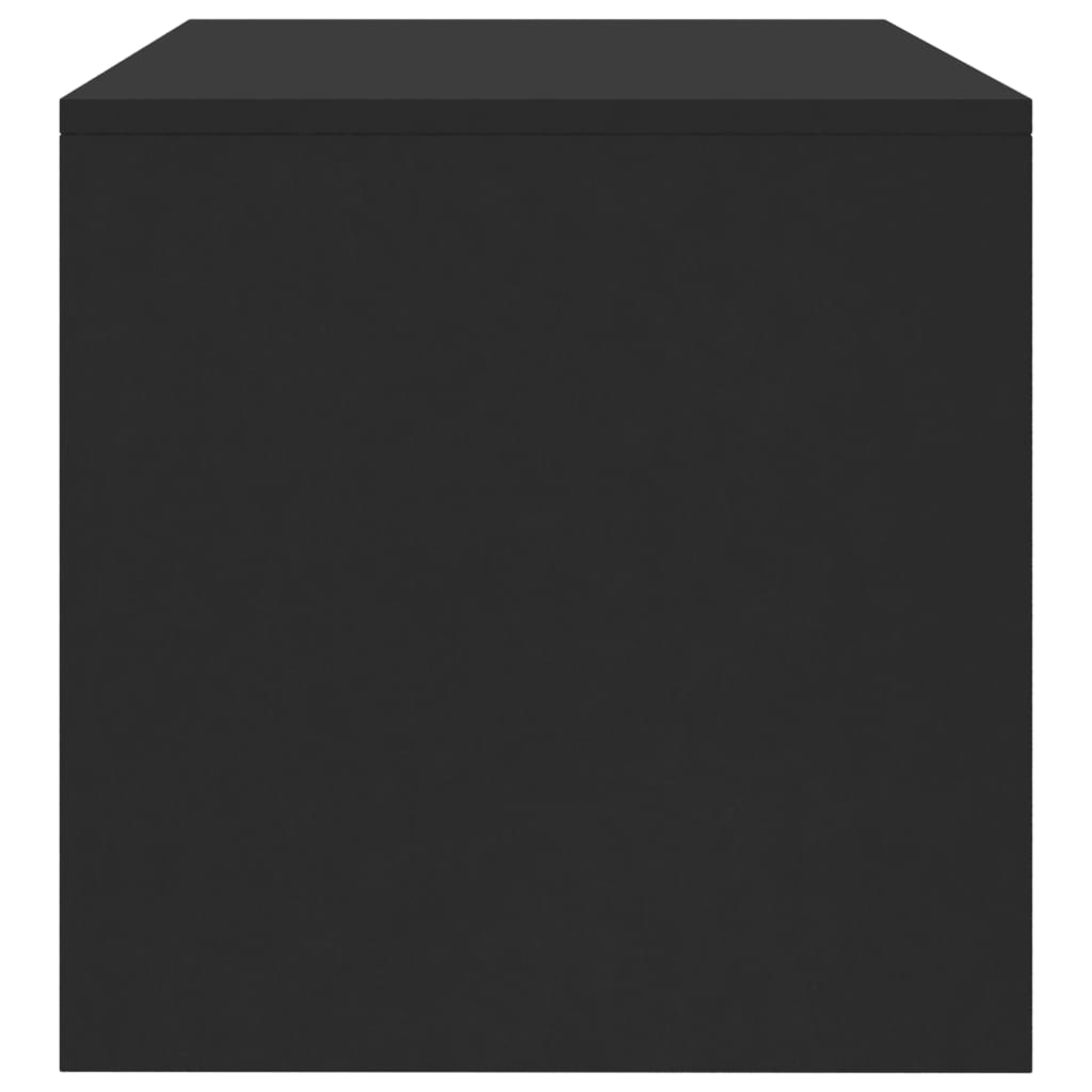 vidaXL TV omarica črna 120x40x40 cm iverna plošča