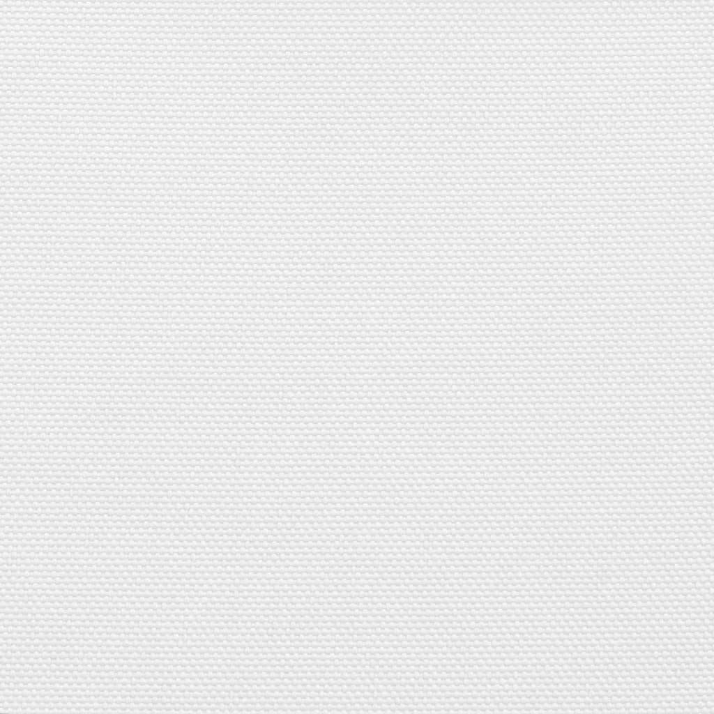 vidaXL Balkonsko platno belo 75x1000 cm 100 % poliestrski oxford