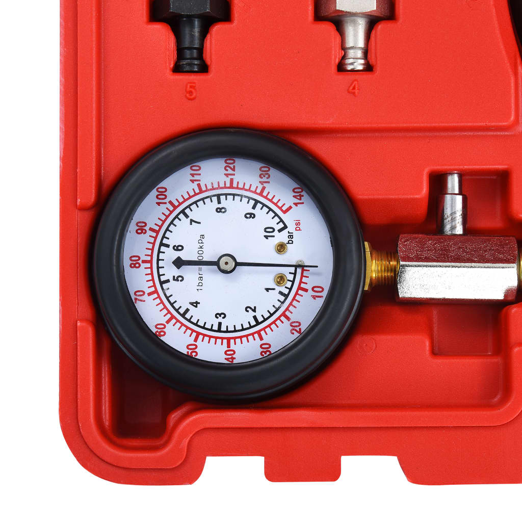 vidaXL 12-delni komplet merilnika tlaka olja