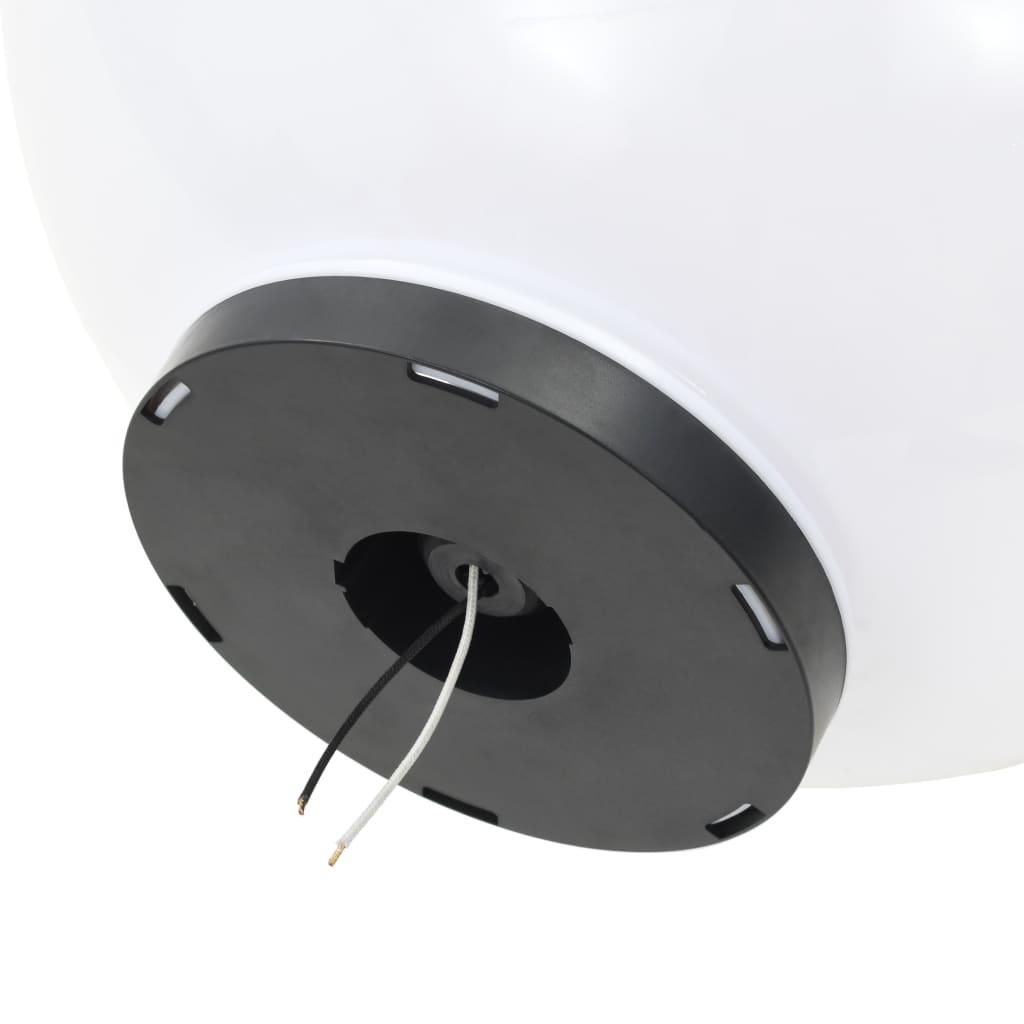 vidaXL LED okrogla svetilka 50 cm PMMA