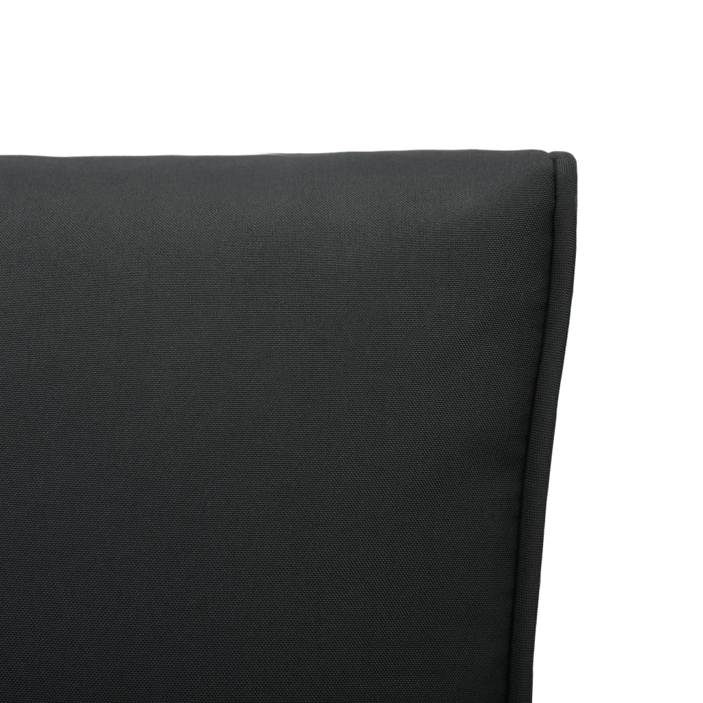 vidaXL Vrtna sedežna garnitura z blazinami 5-delna poli ratan siva