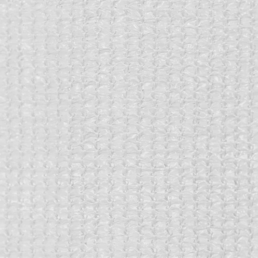 vidaXL Zunanje rolo senčilo belo 60x140 cm HDPE
