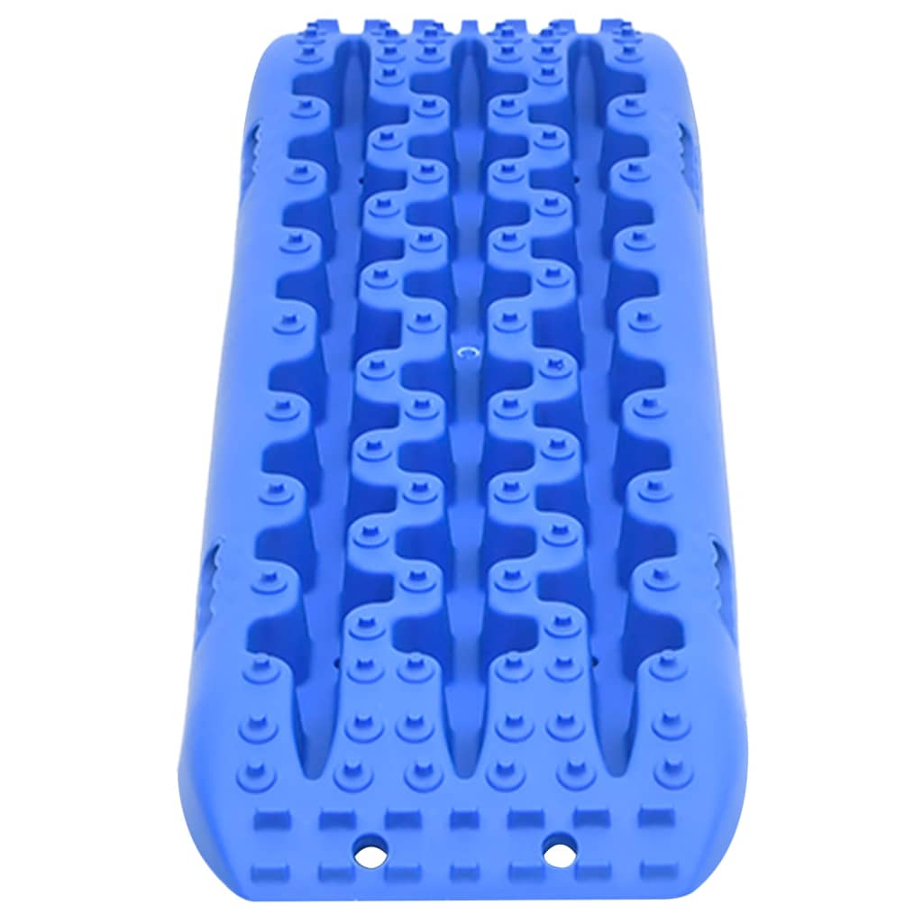 vidaXL Plošča za boljši oprijem 2 kosa modra 106x30,5x7 cm najlon