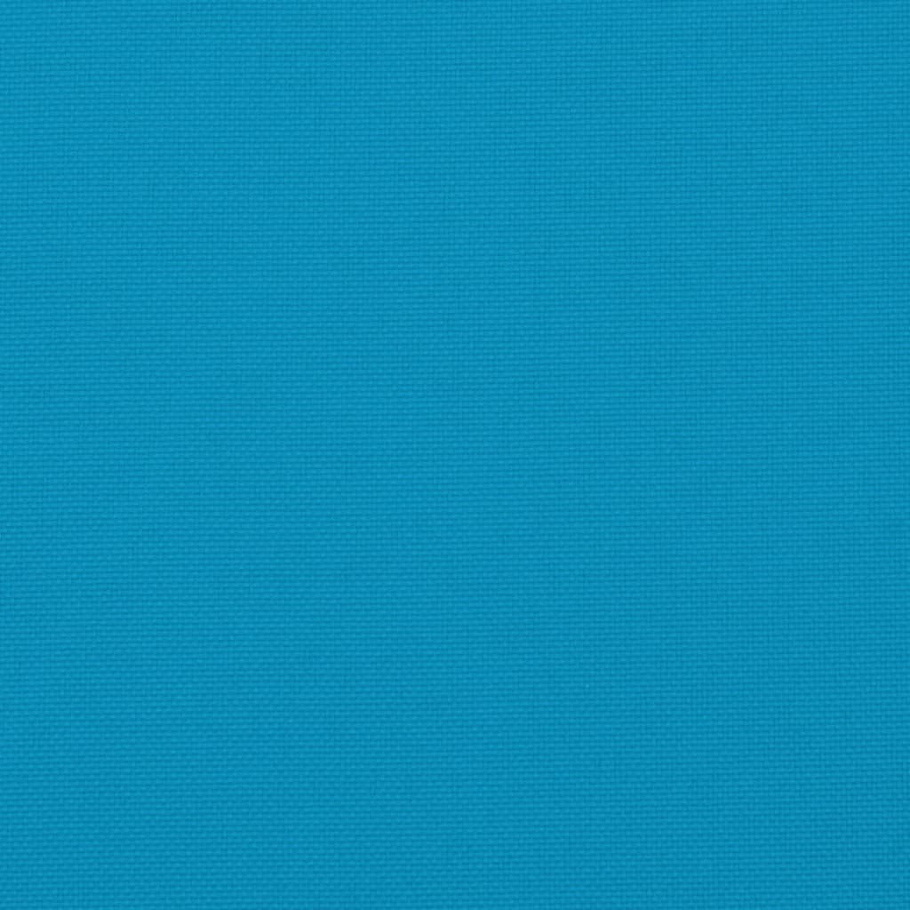 vidaXL Blazina za vrtno klop svetlo modra 150x50x7 cm oxford tkanina