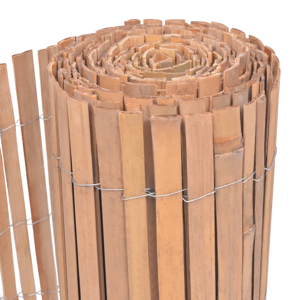 vidaXL Ograja iz bambusa 100x600 cm