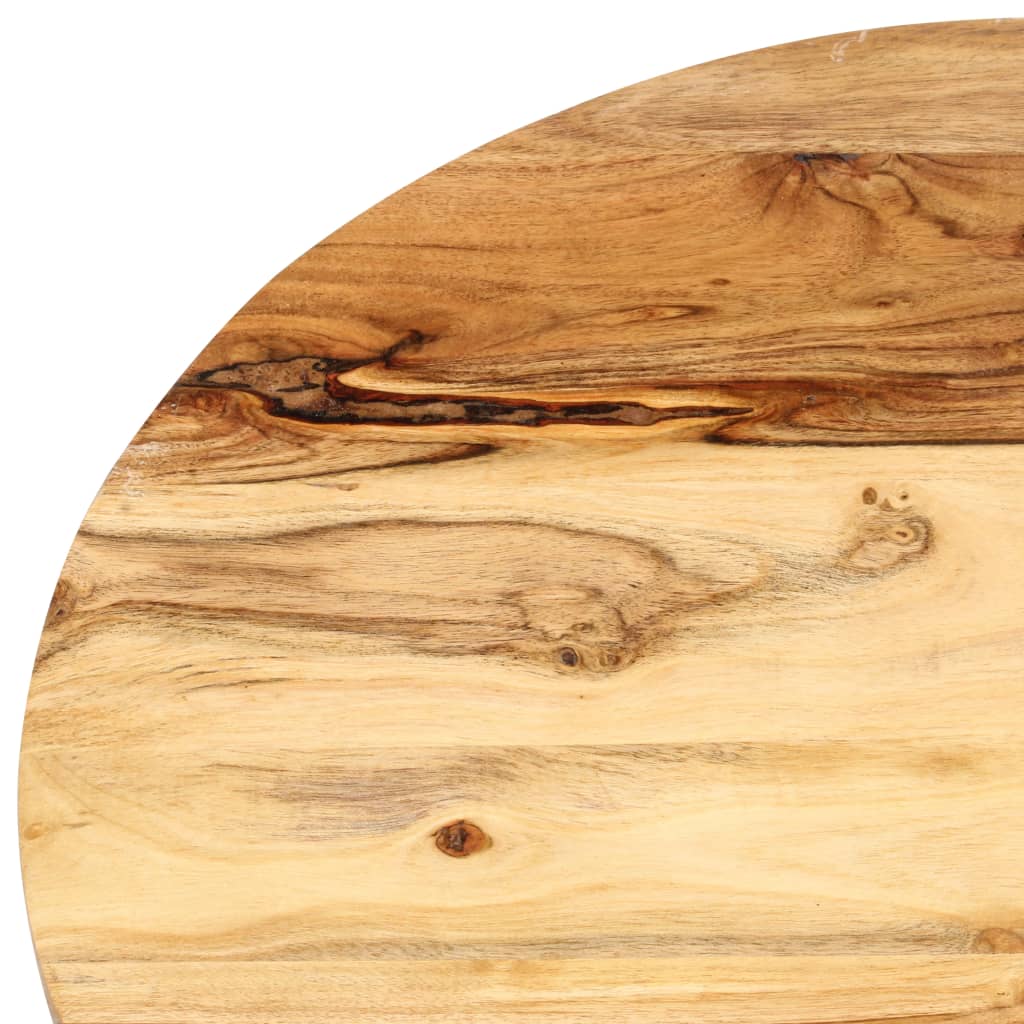 vidaXL Komplet mizic 3 kosi trden akacijev les