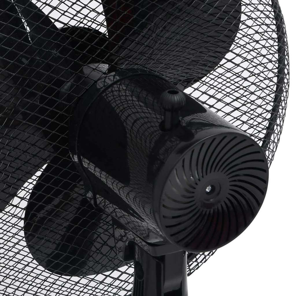 vidaXL Stoječi ventilator Φ40 cm 120 cm črn