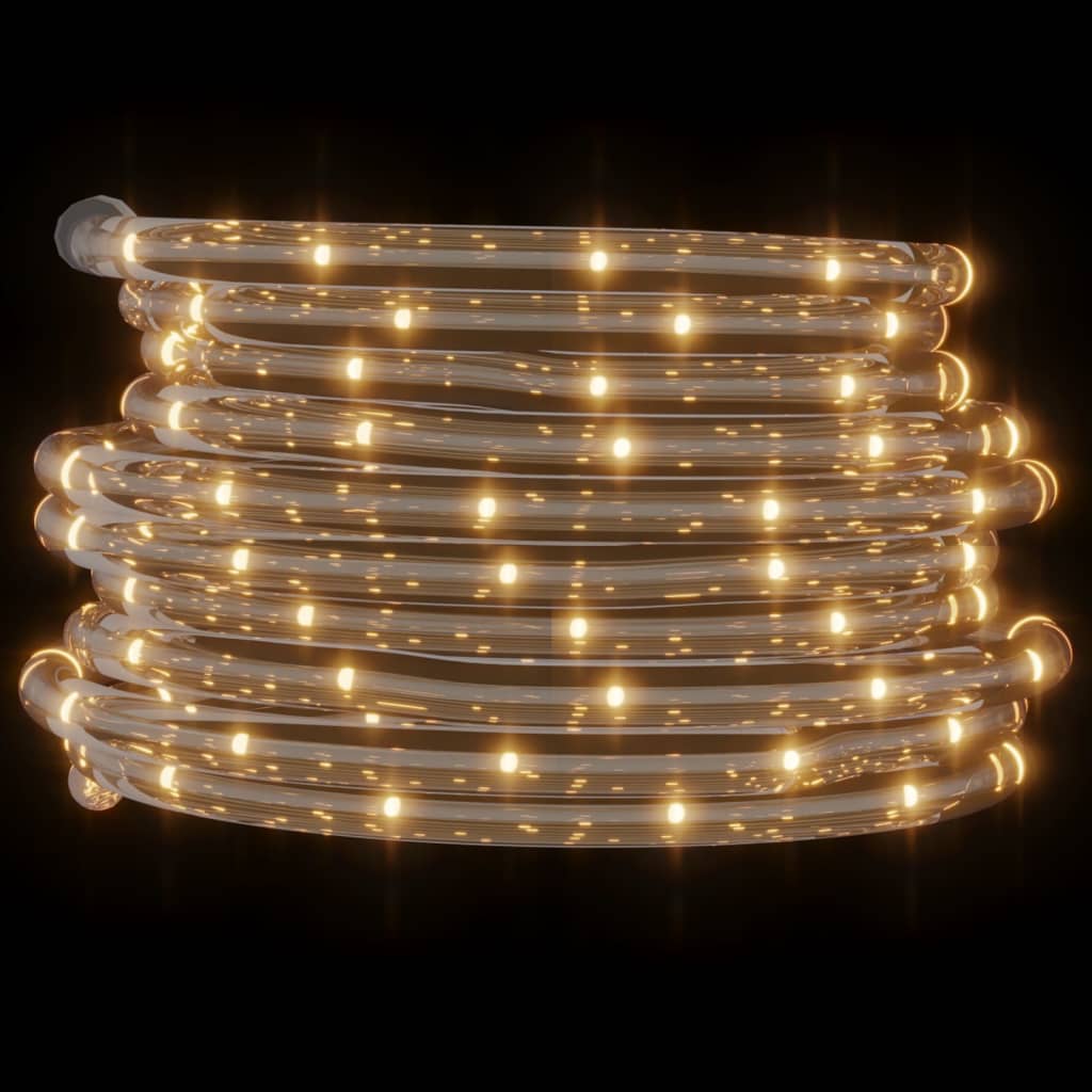 vidaXL Svetlobna veriga s 120 LED lučkami toplo bela 5 m PVC