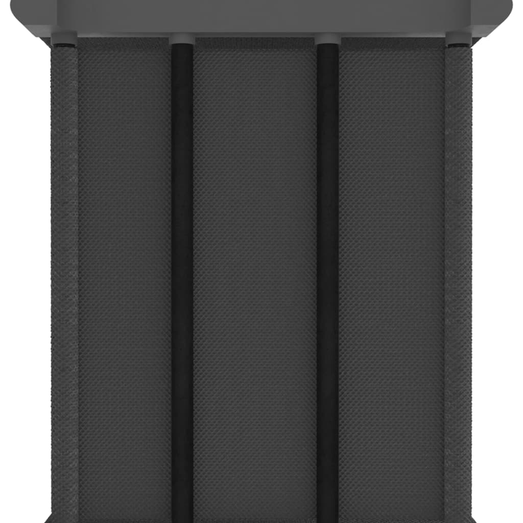 vidaXL Regal s 15 kockastimi policami siv 103x30x175,5 cm blago