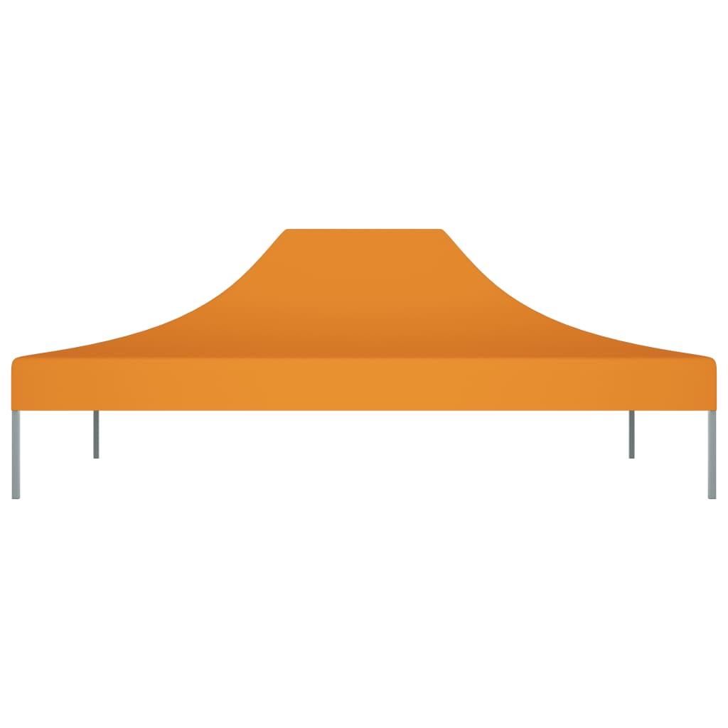 vidaXL Streha za vrtni šotor 4x3 m oranžna 270 g/m²