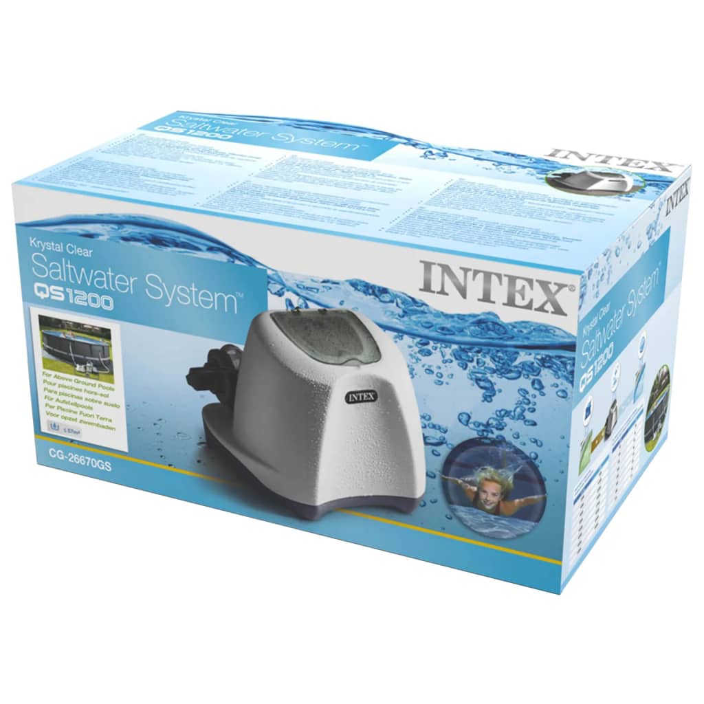 Intex Krystal Clear ECO sistem za slano vodo 26670GS