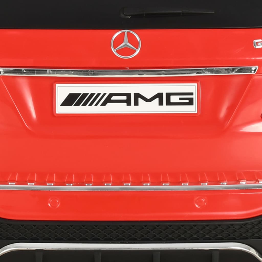 vidaXL Otroški avto Mercedes Benz GLE63S plastičen rdeč