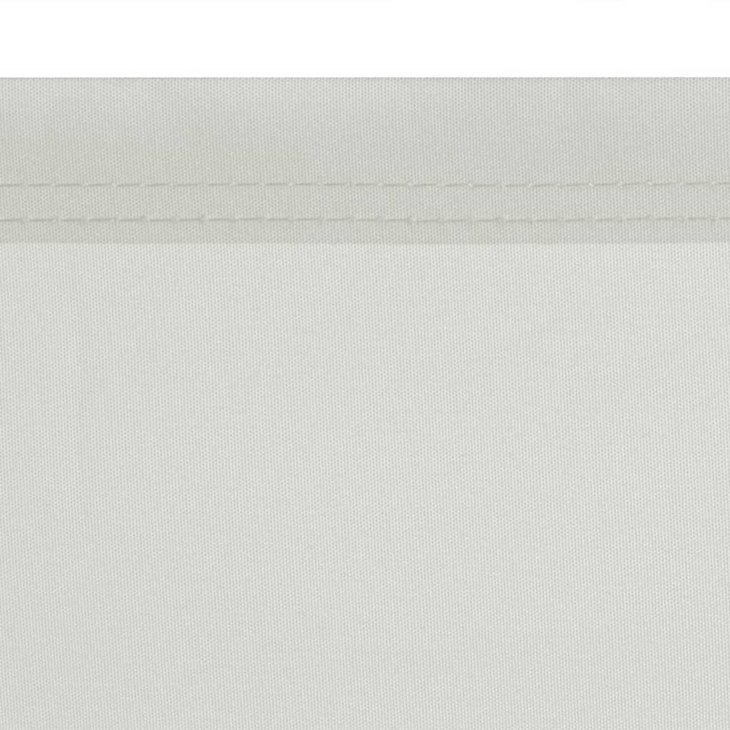 vidaXL Zložljiv Stranski Nadstrešek 180x600 cm Kremne Barve